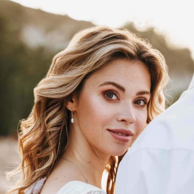Portrait de la mariée